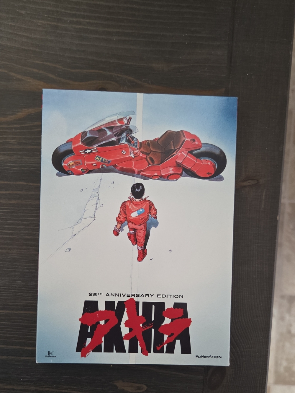 Akira 25th Anniversary Red Motorcycle Art Print